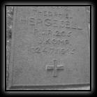 (3/21): Z.2.Chmielnik Górny przy trasie Fajsławice-Zamość (E372).<br>Cmentarz wojenny z I wojny światowej.<br>Theophiel Hergesell, untoffz. (stopień), R.J.R.205 - 3.komp.(jednostka), +24.07.1915 r.