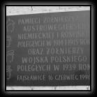 (14/21): Z.13.Ignasin (Fajsawice) przy trasie Piaski-Fajsawice (E372).<br>Cmentarz wojenny z I i II wojny wiatowej.